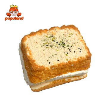 Original three-layer thick toasttaba squishy slime squishies tabba squishies kidstoysFood-Grade Silicone Slow-Rising Rebound Squishy Fidget Toys for Stress Relief - Soft Squeeze Toys with Thick Creamy Slime Texture, Handmade Non-Toxic Sensory Toys