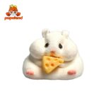 Cheese hamstertaba squishy slime squishies tabba squishies kidstoysFood-Grade Silicone Slow-Rising Rebound Squishy Fidget Toys for Stress Relief - Soft Squeeze Toys with Thick Creamy Slime Texture, Handmade Non-Toxic Sensory Toys