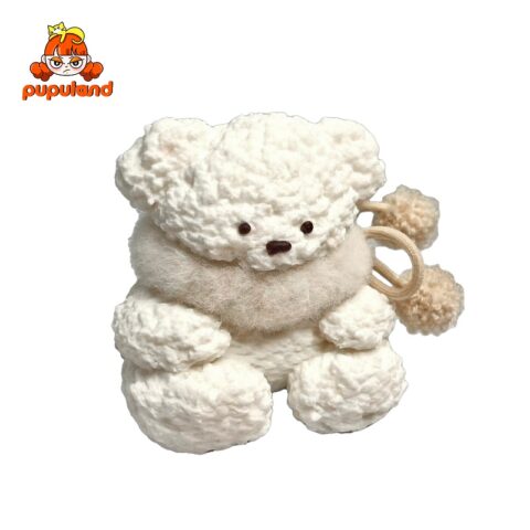 Scar Bear - Whitetaba squishy slime squishies tabba squishies kidstoysFood-Grade Silicone Slow-Rising Rebound Squishy Fidget Toys for Stress Relief - Soft Squeeze Toys with Thick Creamy Slime Texture, Handmade Non-Toxic Sensory Toys