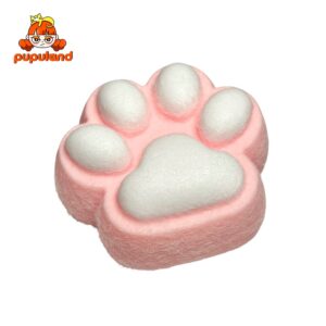 Pink kitten paws - wrapped in furtaba squishy slime squishies tabba squishies kidstoysFood-Grade Silicone Slow-Rising Rebound Squishy Fidget Toys for Stress Relief - Soft Squeeze Toys with Thick Creamy Slime Texture, Handmade Non-Toxic Sensory Toys