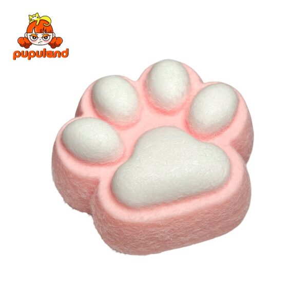 Pink kitten paws - wrapped in furtaba squishy slime squishies tabba squishies kidstoysFood-Grade Silicone Slow-Rising Rebound Squishy Fidget Toys for Stress Relief - Soft Squeeze Toys with Thick Creamy Slime Texture, Handmade Non-Toxic Sensory Toys