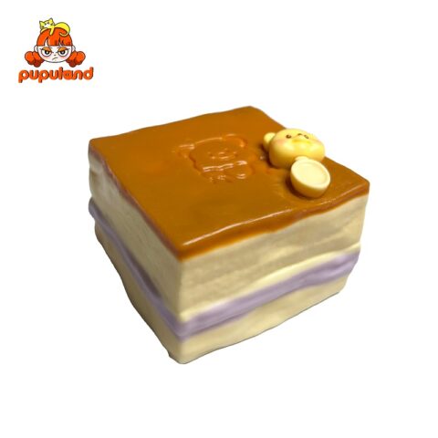 Taro Classic Caketaba squishy slime squishies tabba squishies kidstoysFood-Grade Silicone Slow-Rising Rebound Squishy Fidget Toys for Stress Relief - Soft Squeeze Toys with Thick Creamy Slime Texture, Handmade Non-Toxic Sensory Toys