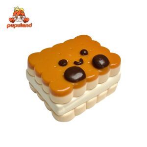 Cookie Man taba squishy slime squishies tabba squishies kidstoys食品级硅胶慢回弹软胶玩具，缓解压力 - 柔软挤压玩具，质地浓稠顺滑，手工制作，无毒感官玩具