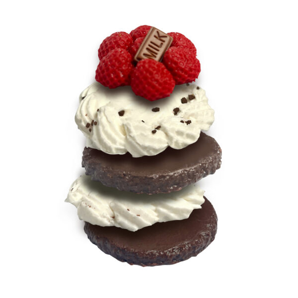 Chocolate Raspberry Tower Caketaba squishy slime squishies tabba squishies kidstoysFood-Grade Silicone Slow-Rising Rebound Squishy Fidget Toys for Stress Relief - Soft Squeeze Toys with Thick Creamy Slime Texture, Handmade Non-Toxic Sensory Toys