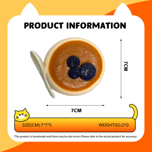 Blueberry Shuffleitaba squishy slime squishies tabba squishies kidstoysFood-Grade Silicone Slow-Rising Rebound Squishy Fidget Toys for Stress Relief - Soft Squeeze Toys with Thick Creamy Slime Texture, Handmade Non-Toxic Sensory Toys