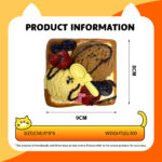 Ice Cream Double Scoop Toasttaba squishy slime squishies tabba squishies kidstoysFood-Grade Silicone Slow-Rising Rebound Squishy Fidget Toys for Stress Relief - Soft Squeeze Toys with Thick Creamy Slime Texture, Handmade Non-Toxic Sensory Toys