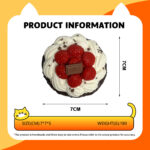 Chocolate Raspberry Tower Caketaba squishy slime squishies tabba squishies kidstoysFood-Grade Silicone Slow-Rising Rebound Squishy Fidget Toys for Stress Relief - Soft Squeeze Toys with Thick Creamy Slime Texture, Handmade Non-Toxic Sensory Toys