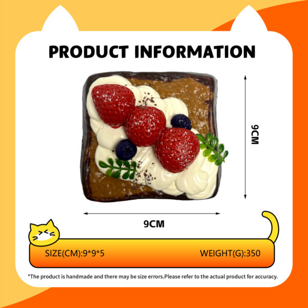 Maillard Toasttaba squishy slime squishies tabba squishies kidstoysFood-Grade Silicone Slow-Rising Rebound Squishy Fidget Toys for Stress Relief - Soft Squeeze Toys with Thick Creamy Slime Texture, Handmade Non-Toxic Sensory Toys