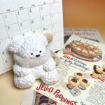 Scar Bear - Whitetaba squishy slime squishies tabba squishies kidstoysFood-Grade Silicone Slow-Rising Rebound Squishy Fidget Toys for Stress Relief - Soft Squeeze Toys with Thick Creamy Slime Texture, Handmade Non-Toxic Sensory Toys