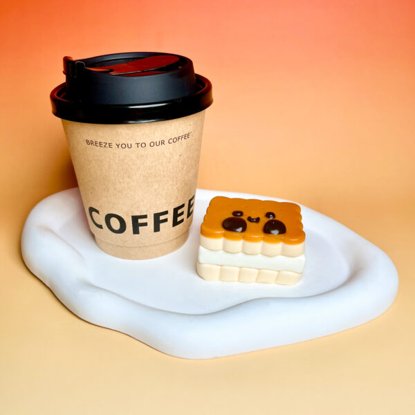 Cookie Man taba squishy slime squishies tabba squishies kidstoys食品级硅胶慢回弹软胶玩具，缓解压力 - 柔软挤压玩具，质地浓稠顺滑，手工制作，无毒感官玩具