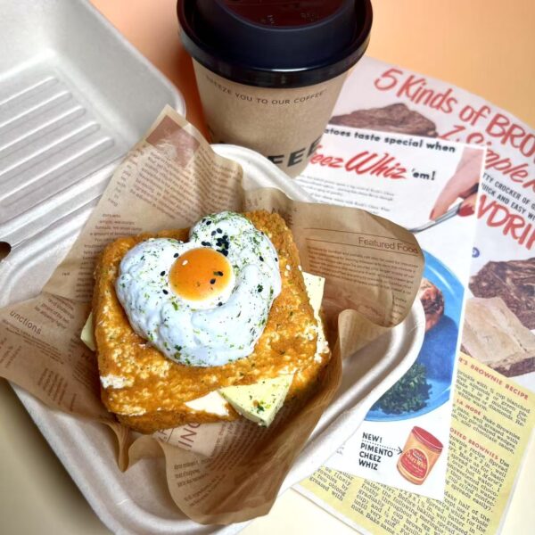 Double layered thick toast with heart-shaped eggs and cheesetaba squishy slime squishies tabba squishies kidstoysFood-Grade Silicone Slow-Rising Rebound Squishy Fidget Toys for Stress Relief - Soft Squeeze Toys with Thick Creamy Slime Texture, Handmade Non-Toxic Sensory Toys