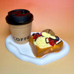 Ice Cream Double Scoop Toasttaba squishy slime squishies tabba squishies kidstoysFood-Grade Silicone Slow-Rising Rebound Squishy Fidget Toys for Stress Relief - Soft Squeeze Toys with Thick Creamy Slime Texture, Handmade Non-Toxic Sensory Toys