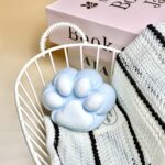 Blue Cat Claw - Wrapped in furtaba squishy slime squishies tabba squishies kidstoysFood-Grade Silicone Slow-Rising Rebound Squishy Fidget Toys for Stress Relief - Soft Squeeze Toys with Thick Creamy Slime Texture, Handmade Non-Toxic Sensory Toys