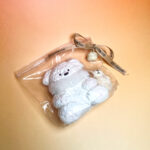 Scar Bear - Whitetaba squishy slime squishies tabba squishies kidstoysFood-Grade Silicone Slow-Rising Rebound Squishy Fidget Toys for Stress Relief - Soft Squeeze Toys with Thick Creamy Slime Texture, Handmade Non-Toxic Sensory Toys