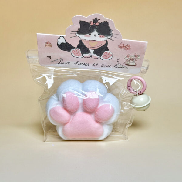 white kitten paws - wrapped in furtaba squishy slime squishies tabba squishies kidstoysFood-Grade Silicone Slow-Rising Rebound Squishy Fidget Toys for Stress Relief - Soft Squeeze Toys with Thick Creamy Slime Texture, Handmade Non-Toxic Sensory Toys