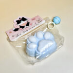 Blue Cat Claw - Wrapped in furtaba squishy slime squishies tabba squishies kidstoysFood-Grade Silicone Slow-Rising Rebound Squishy Fidget Toys for Stress Relief - Soft Squeeze Toys with Thick Creamy Slime Texture, Handmade Non-Toxic Sensory Toys