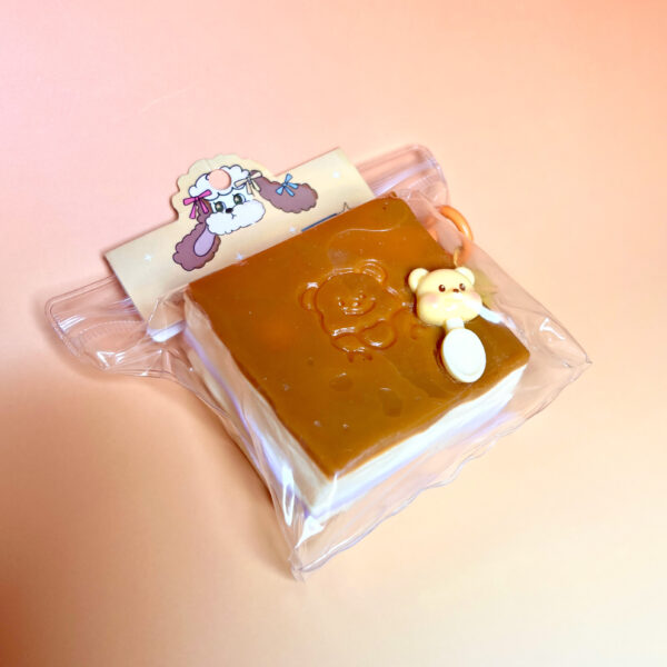 Taro Classic Caketaba squishy slime squishies tabba squishies kidstoysFood-Grade Silicone Slow-Rising Rebound Squishy Fidget Toys for Stress Relief - Soft Squeeze Toys with Thick Creamy Slime Texture, Handmade Non-Toxic Sensory Toys