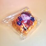 Blueberry Jam Ice Cream Thick Toasttaba squishy slime squishies tabba squishies kidstoysFood-Grade Silicone Slow-Rising Rebound Squishy Fidget Toys for Stress Relief - Soft Squeeze Toys with Thick Creamy Slime Texture, Handmade Non-Toxic Sensory Toys