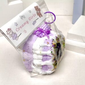 라벤더 3단 작은 토스트